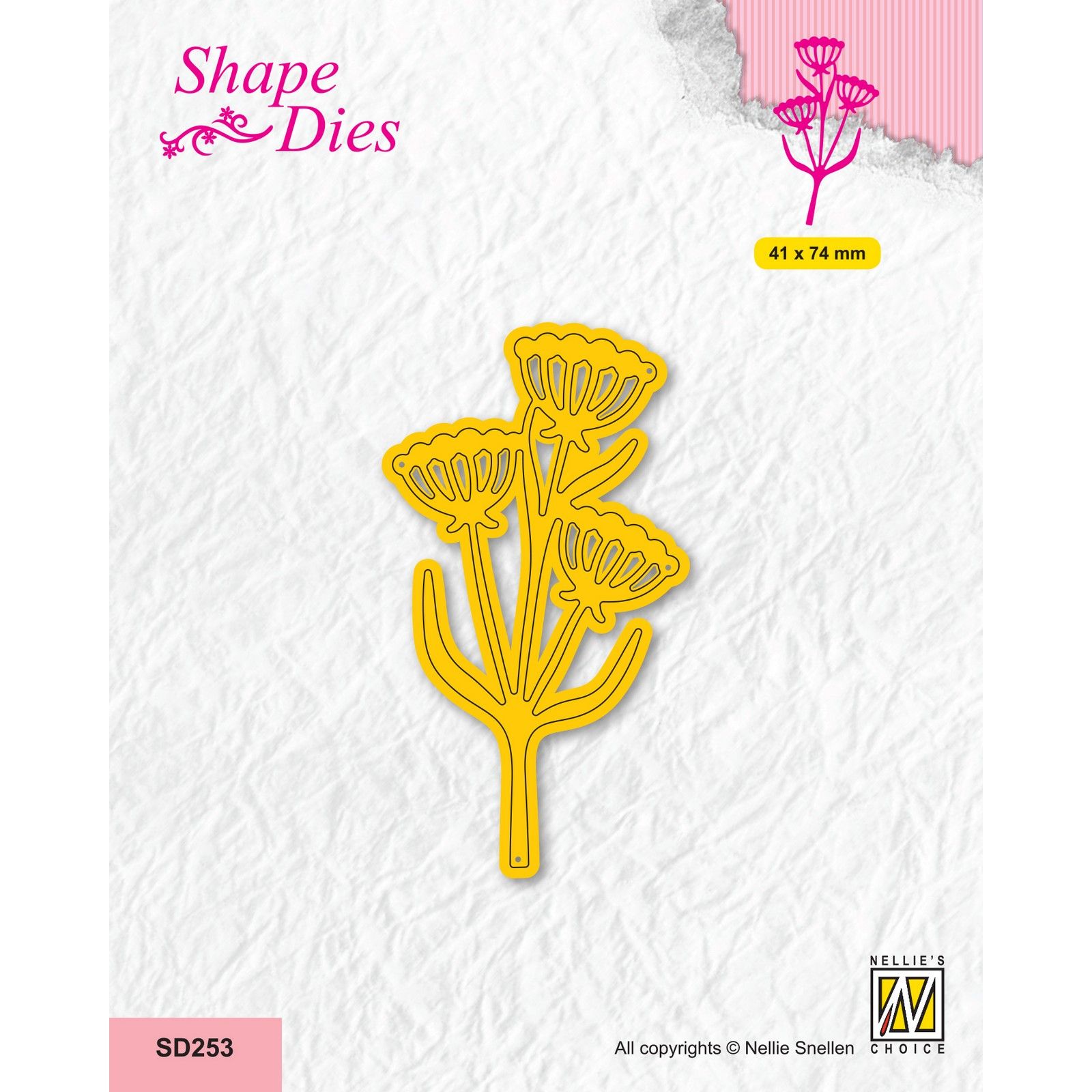 Nellie's Choice • Shape Die Schirm Blume