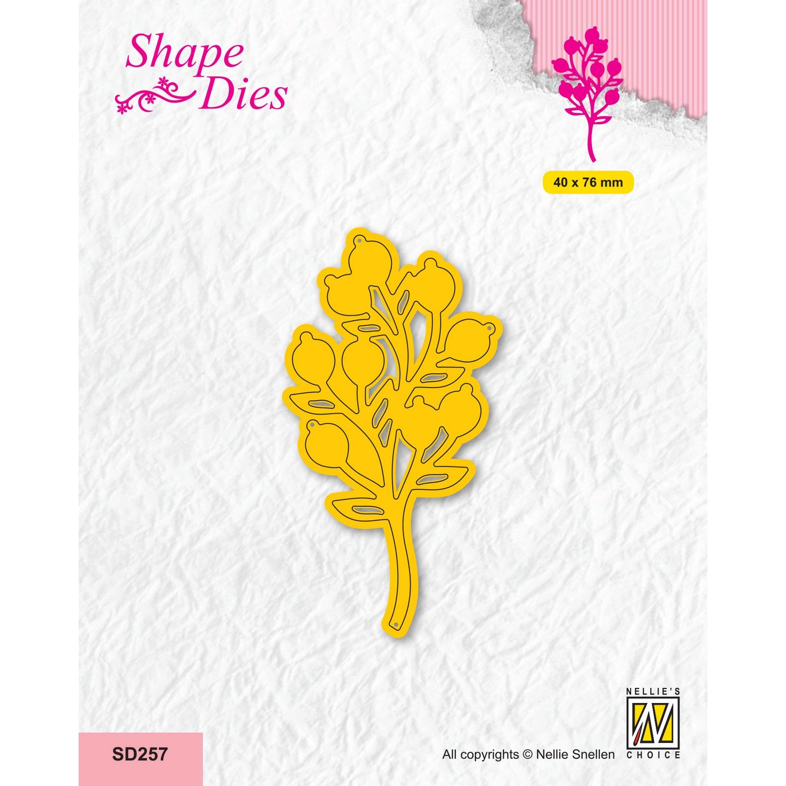 Nellie's Choice • Shape Die Branch with Fruits