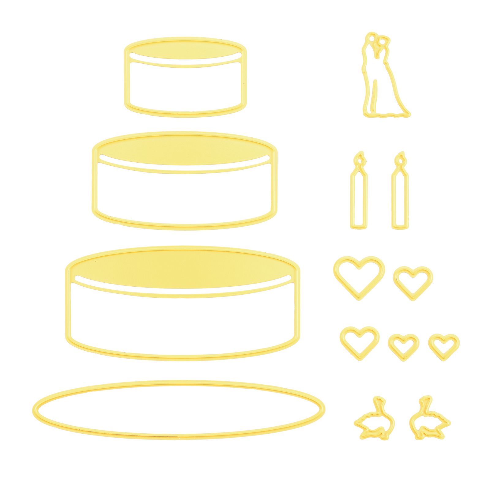 Nellie's Choice • Shape Die Wedding Cake