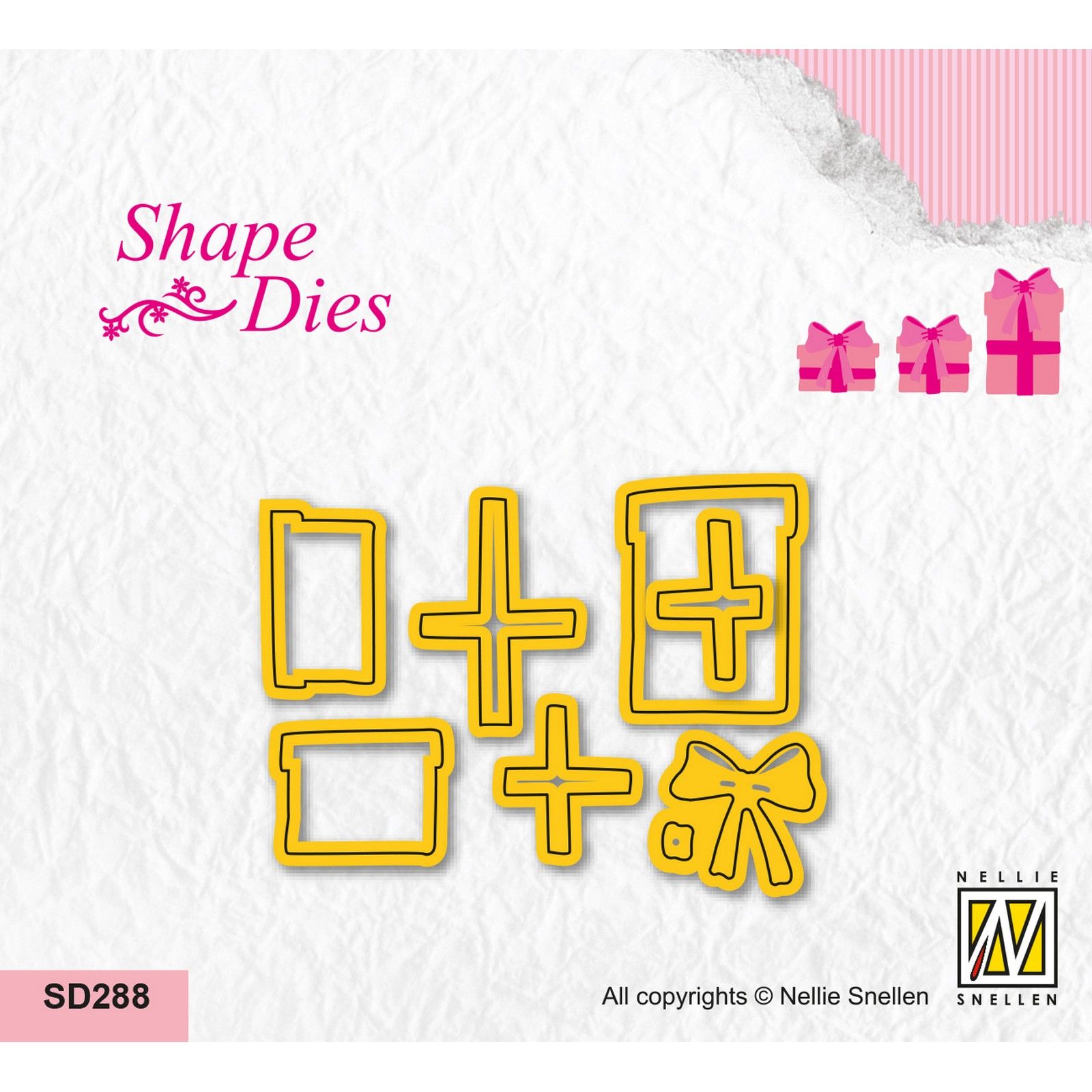 Nellie's Choice • Shape Dies Presents 8pcs