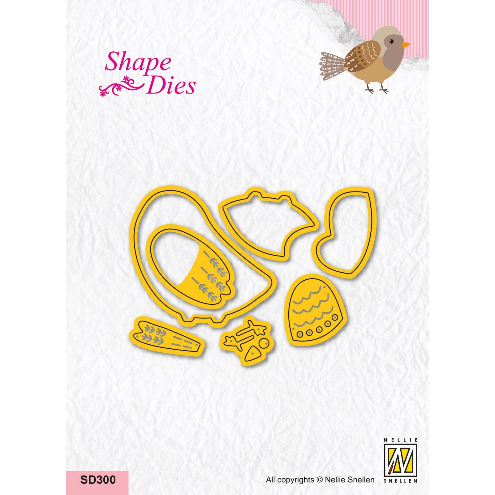 Nellie's Choice • Shape Dies Bird 10pcs