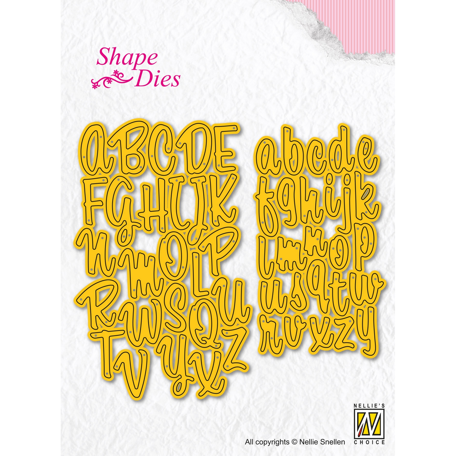 Nellie's Choice • Shape Dies Buchstaben 52St.