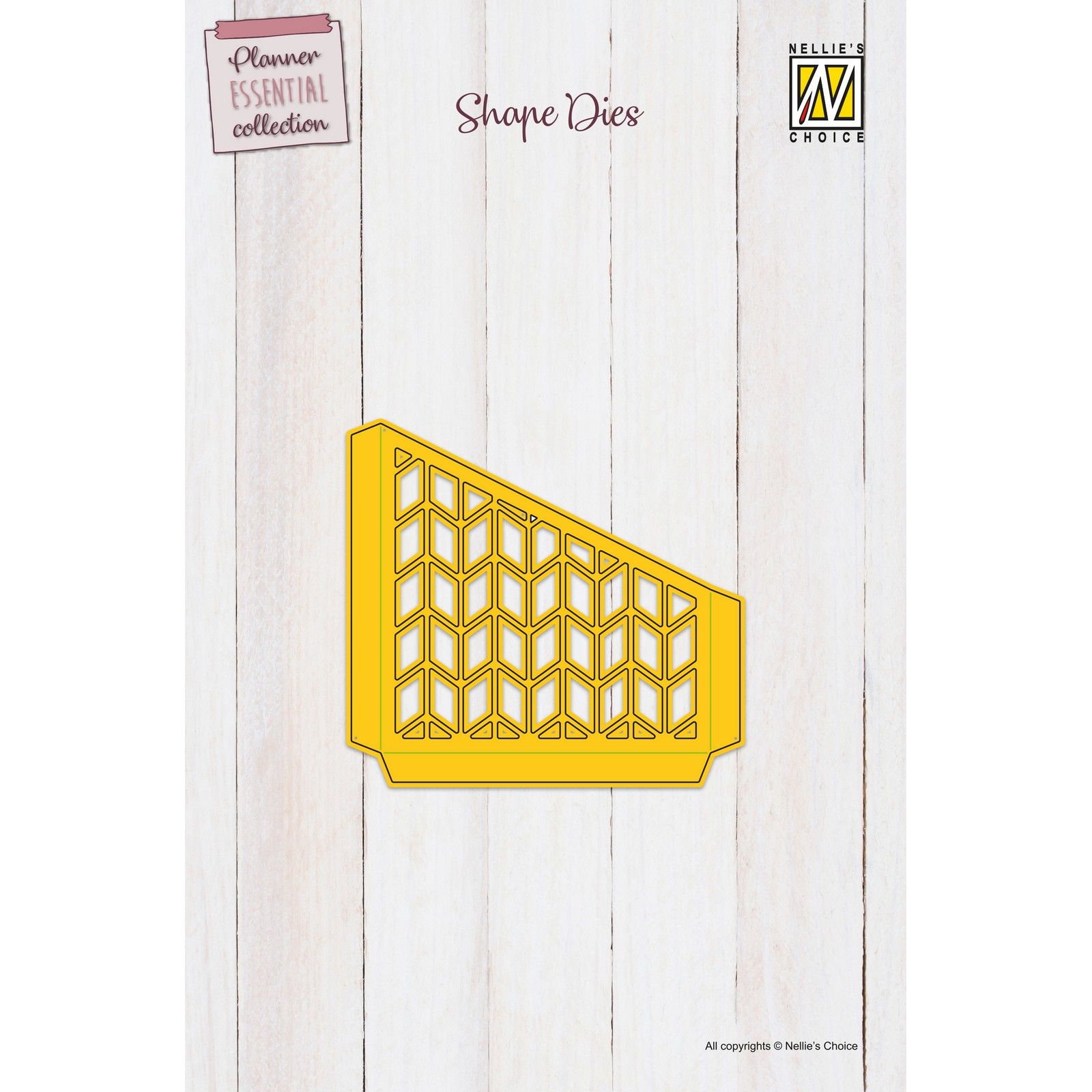 Nellie's Choice • Shape Die Pochette Chevron