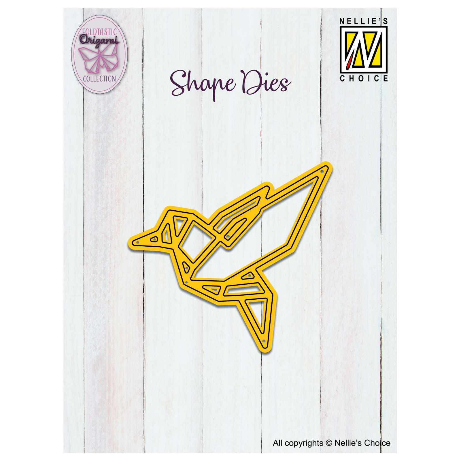 Nellie's Choice • Shape Die Origami Bird