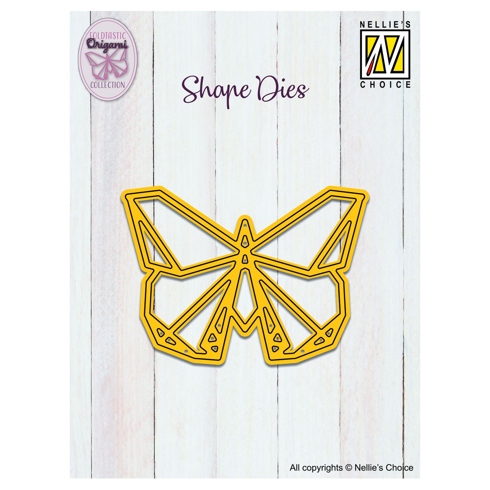 Nellie's Choice • Shape Die Origami Butterfly