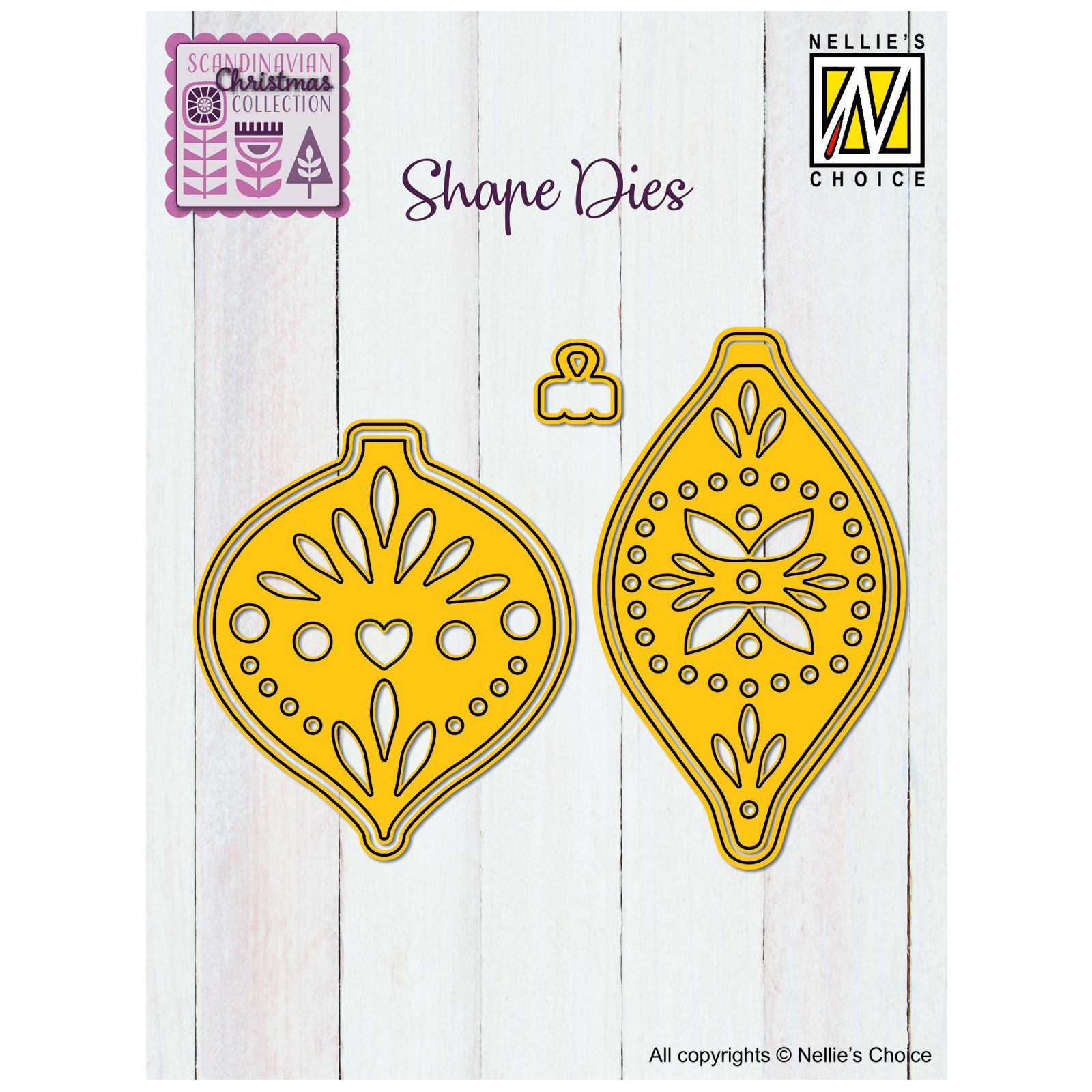 Nellie's Choice • Shape Dies Scandinavian Baubles 5