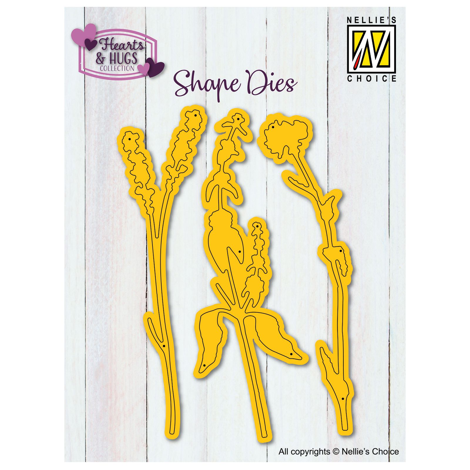 Nellie's Choice • Shape Die Flowers