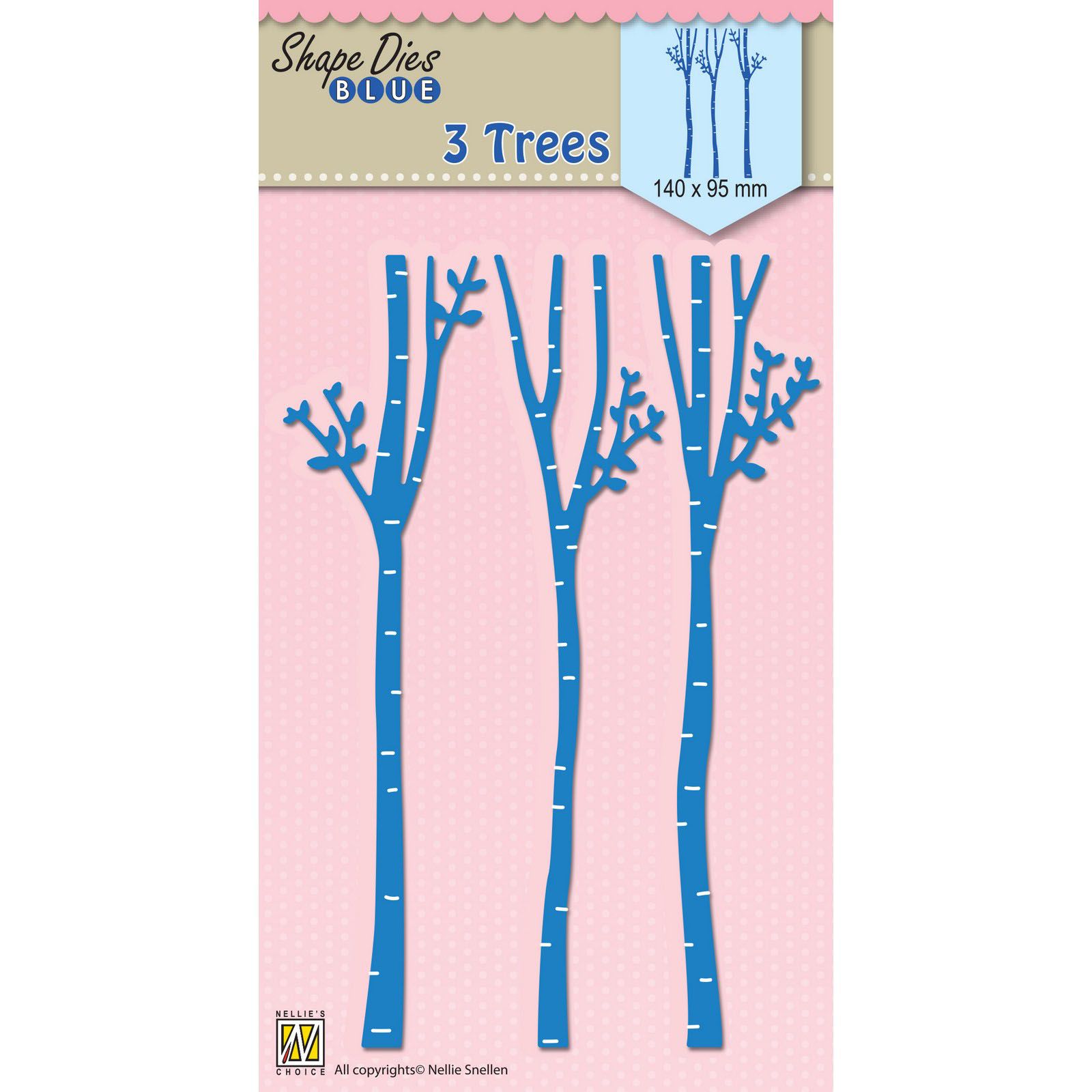 Nellie's Choice • Shape Dies Trees 3pcs