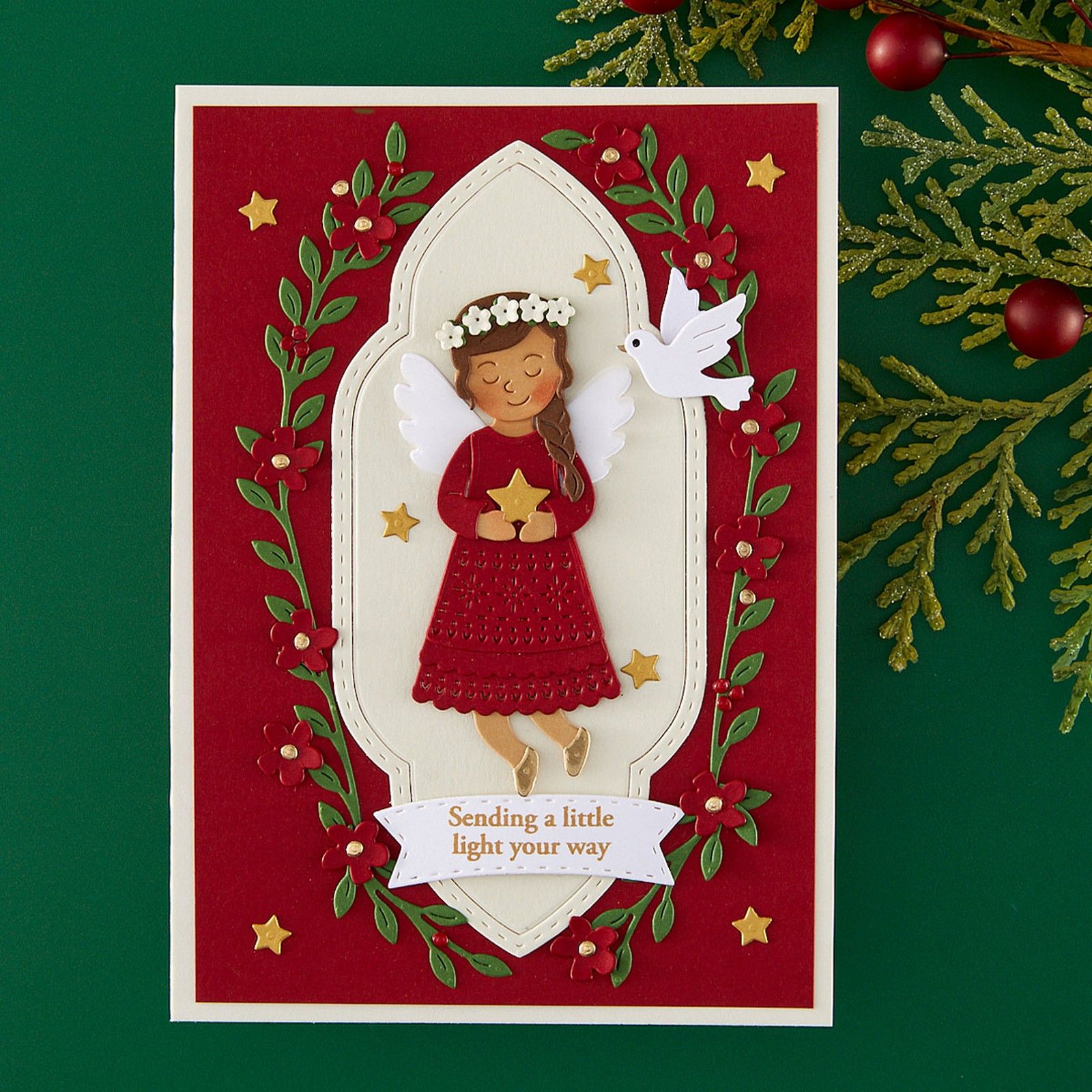 Spellbinders • Everyday Blessings & Banners Stamp & Die Set by Bibi Cameron