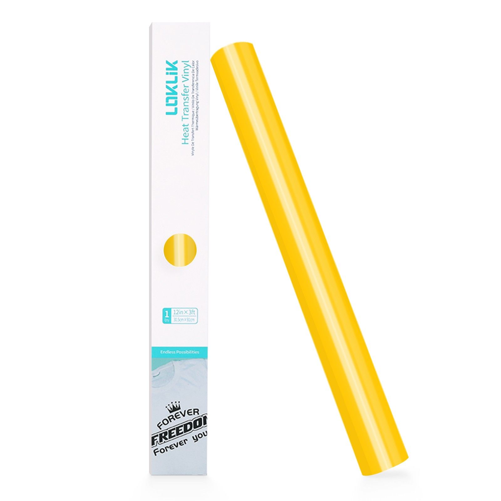 LOKLiK • Heat Transfer Vinyl Basic Yellow 30,5x180cm
