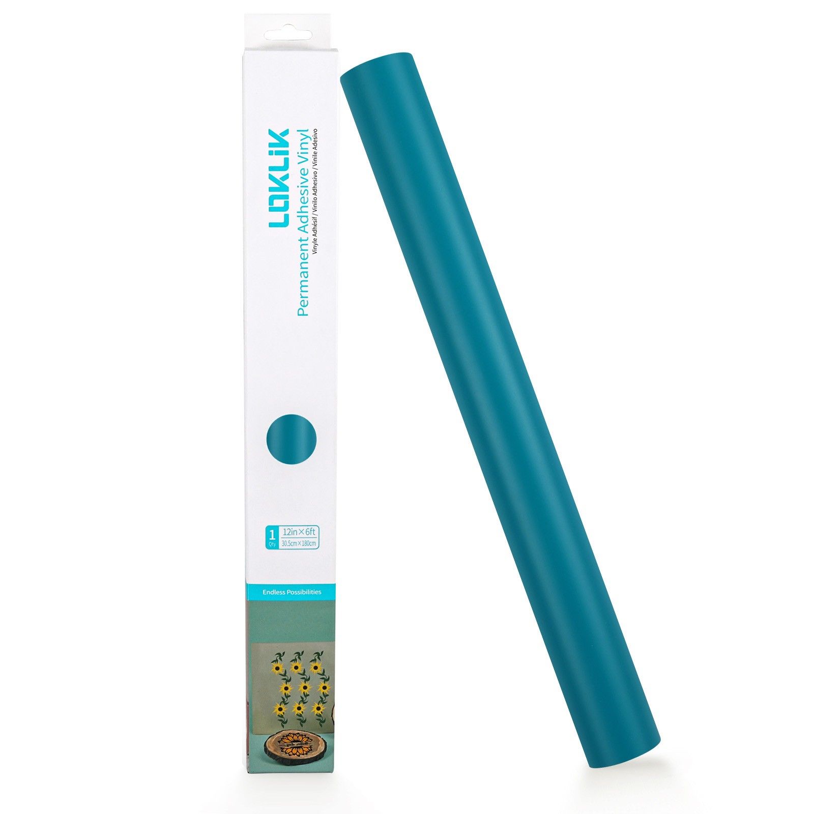 LOKLiK • Permanent Adhesive Vinyl Matte Teal 30,5x180cm