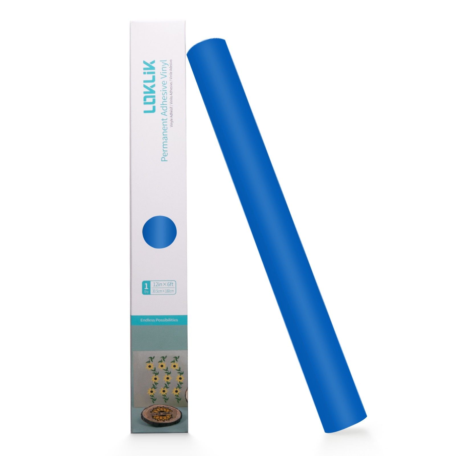 LOKLiK • Permanent Adhesive Vinyl Matte Blue 30,5x180cm