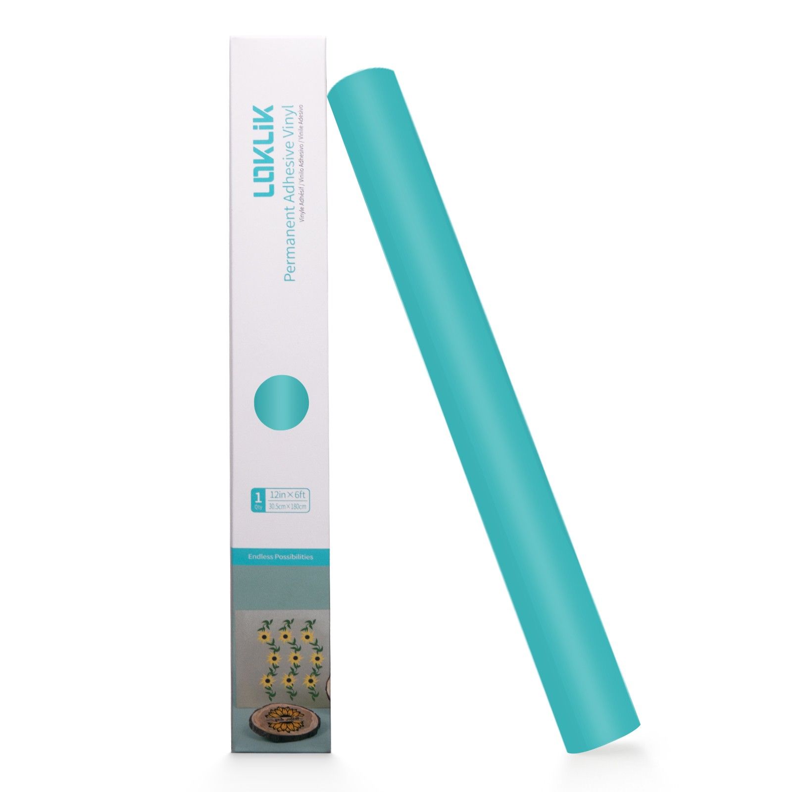 LOKLiK • Permanent Adhesive Vinyl Matte Tiffany Blue 30,5x180cm