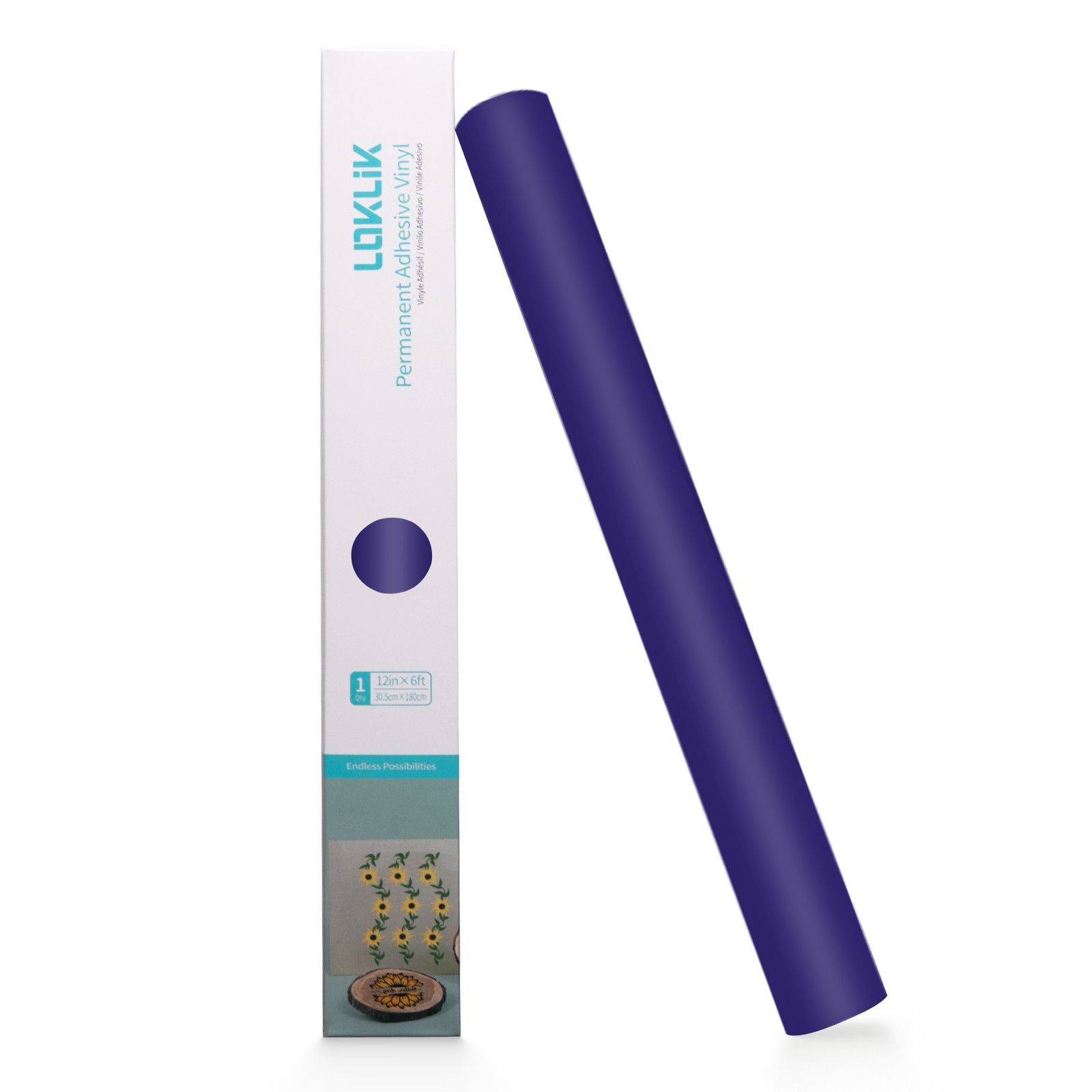 LOKLiK • Permanent Adhesive Vinyl Matte Purple 30,5x180cm