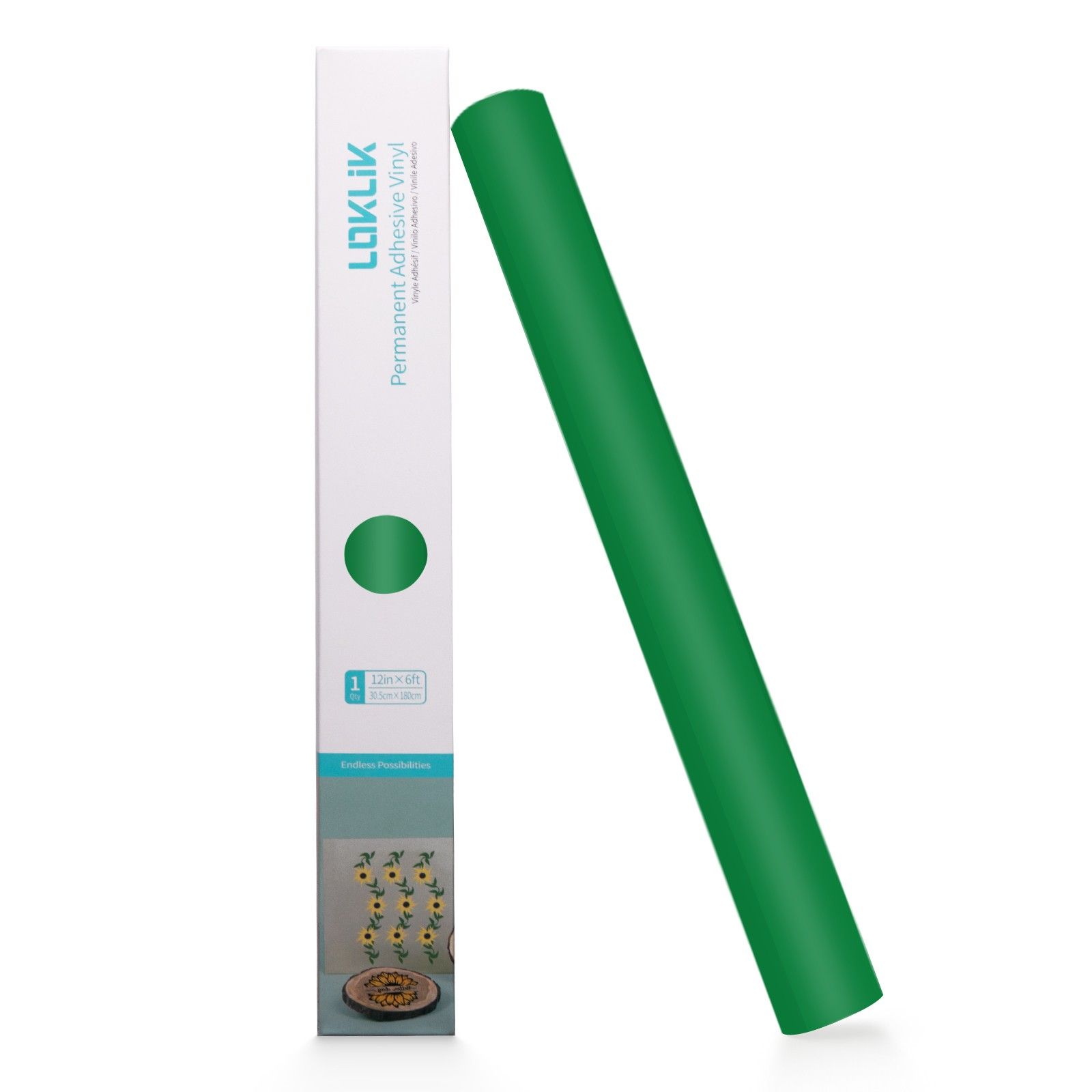 LOKLiK • Permanent Adhesive Vinyl Matte Green 30,5x180cm