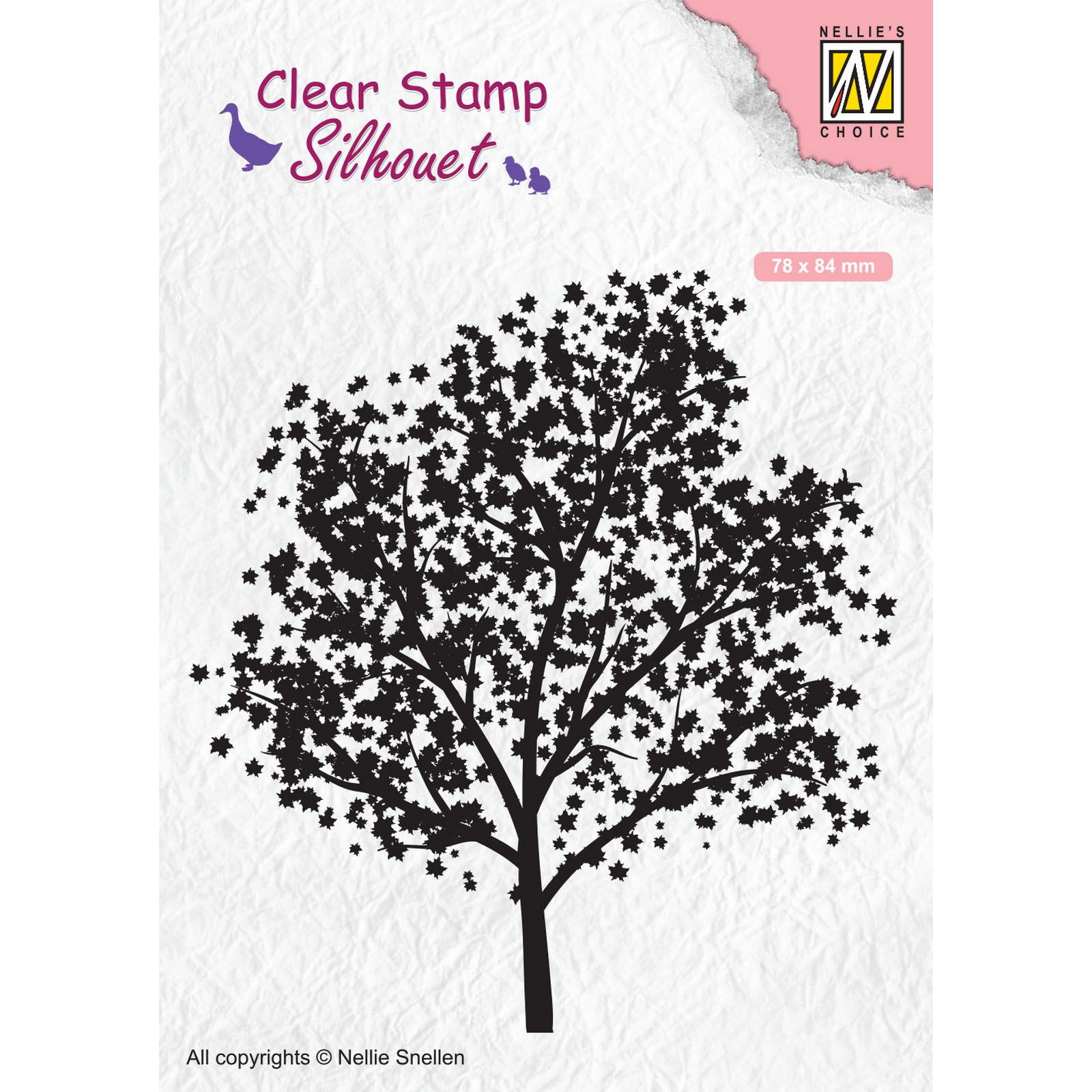 Nellie's Choice • Silhouet Clear Stamps Tree