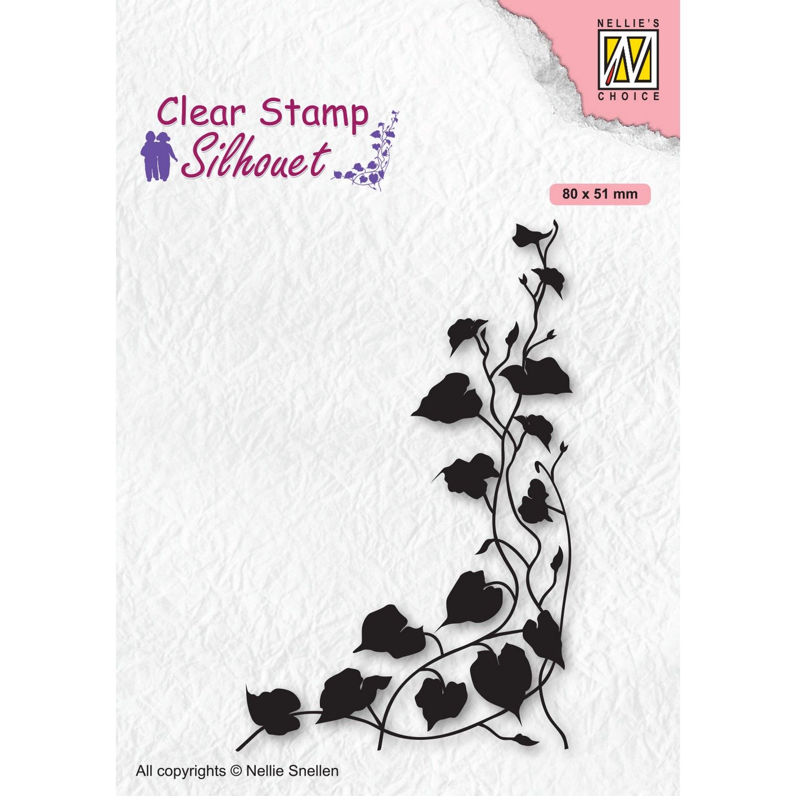 Nellie's Choice • Silhouet Clear Stempels Ivy