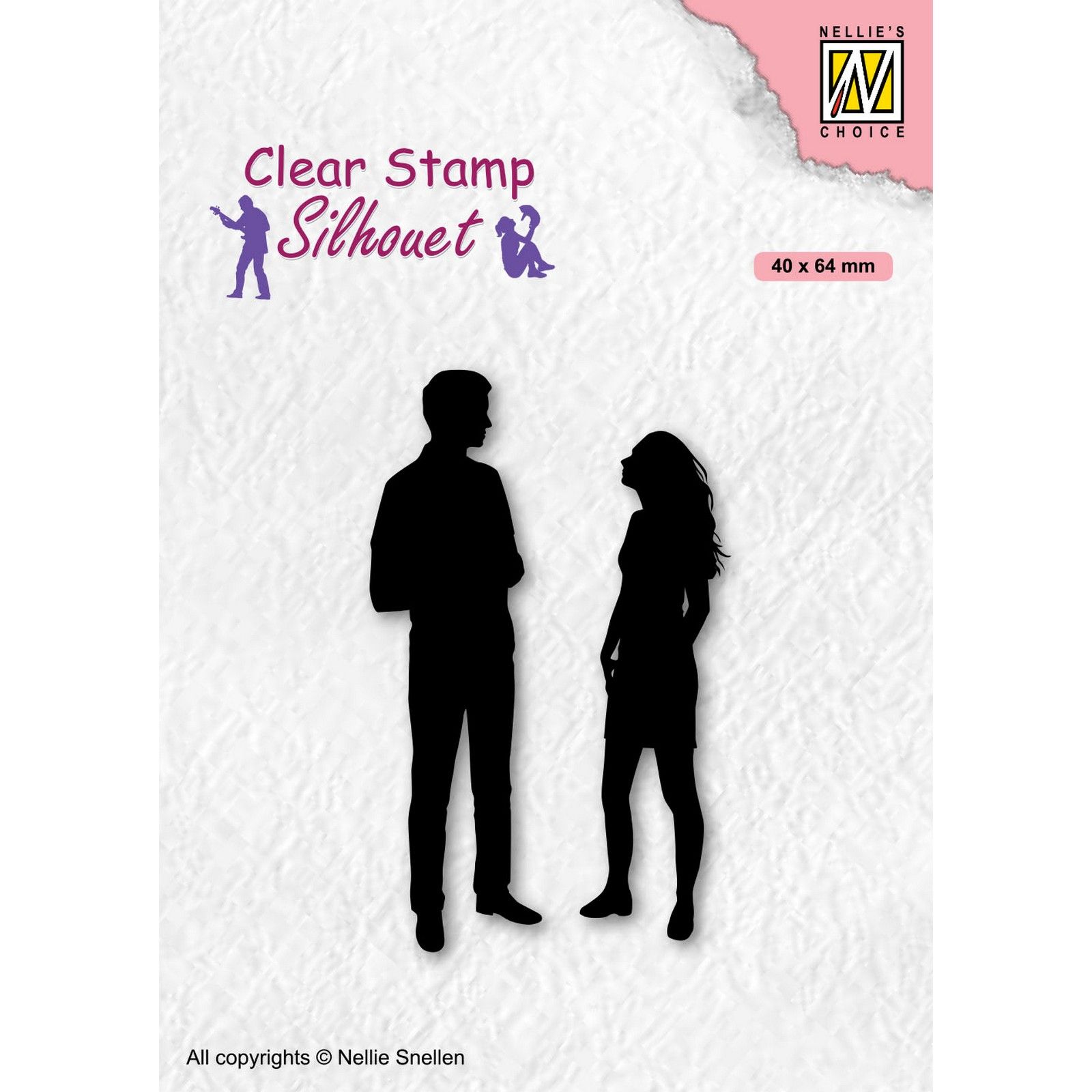 Nellie's Choice • Silhouet Clear Stempels Teens-Serie A Date