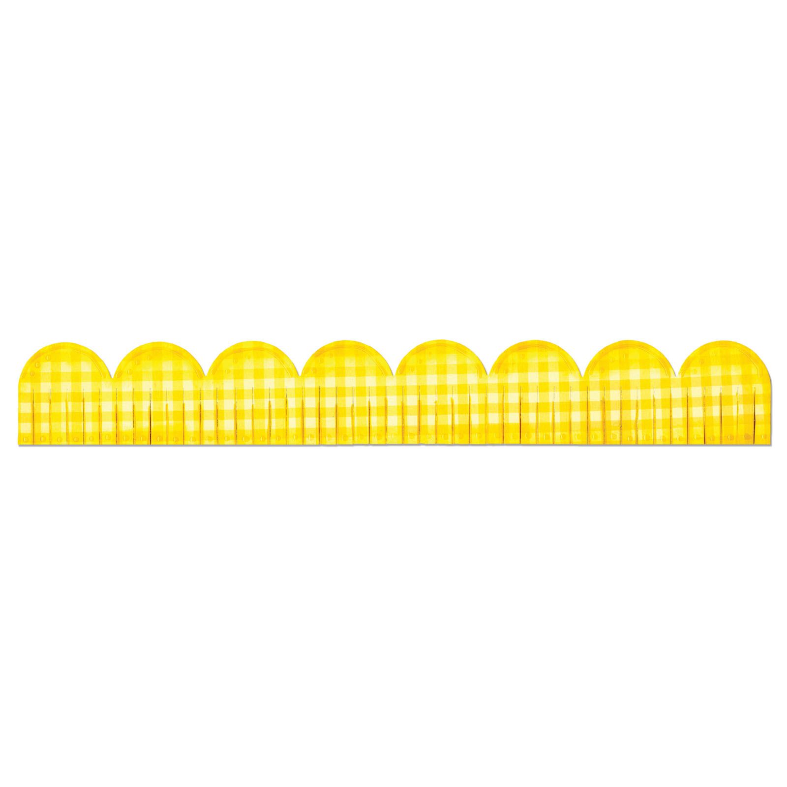 Sizzix • Sizzlits decorative strip die scallop fringed