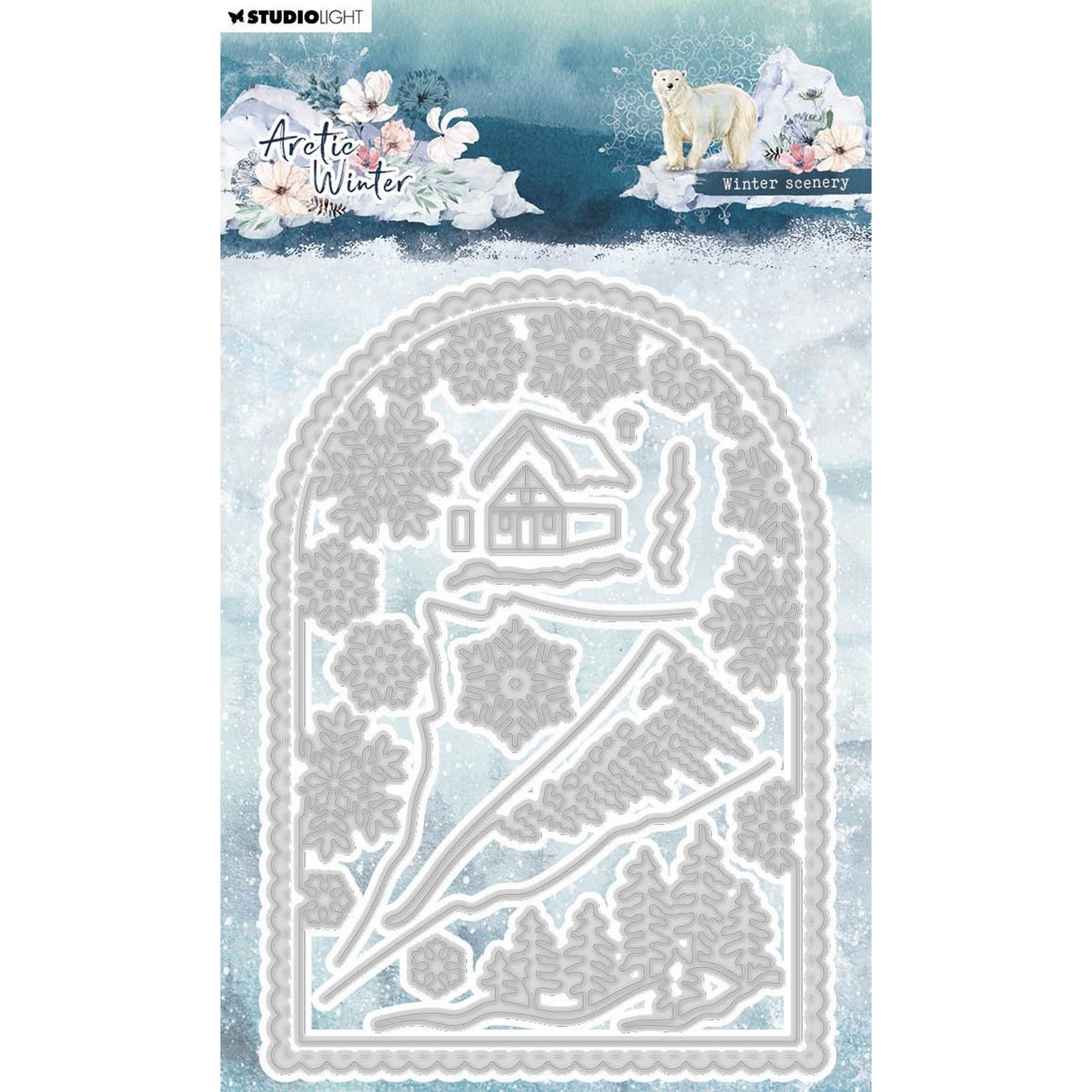 Studio Light • Arctic Winter Cutting Dies Winter Scenery