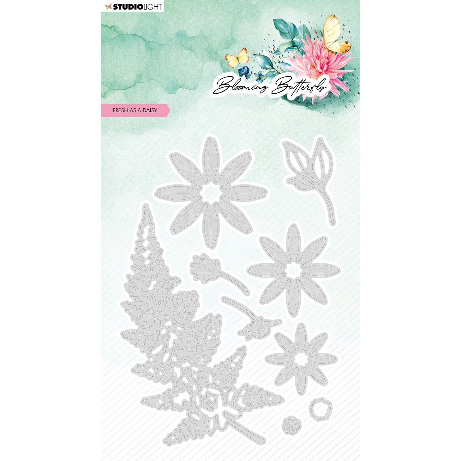 Studio Light • Blooming Butterfly Snijmallen Fresh as a Daisy