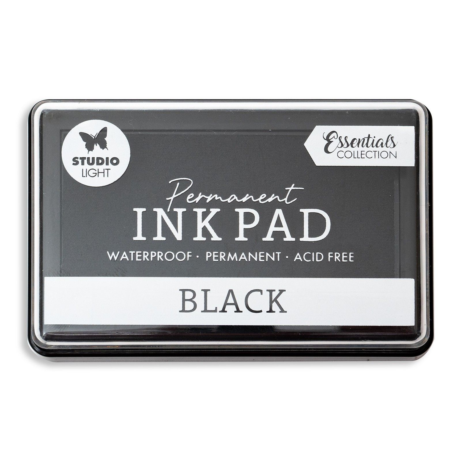 Studio Light • Essentials Tools Ink Pad Permanent Black Ink