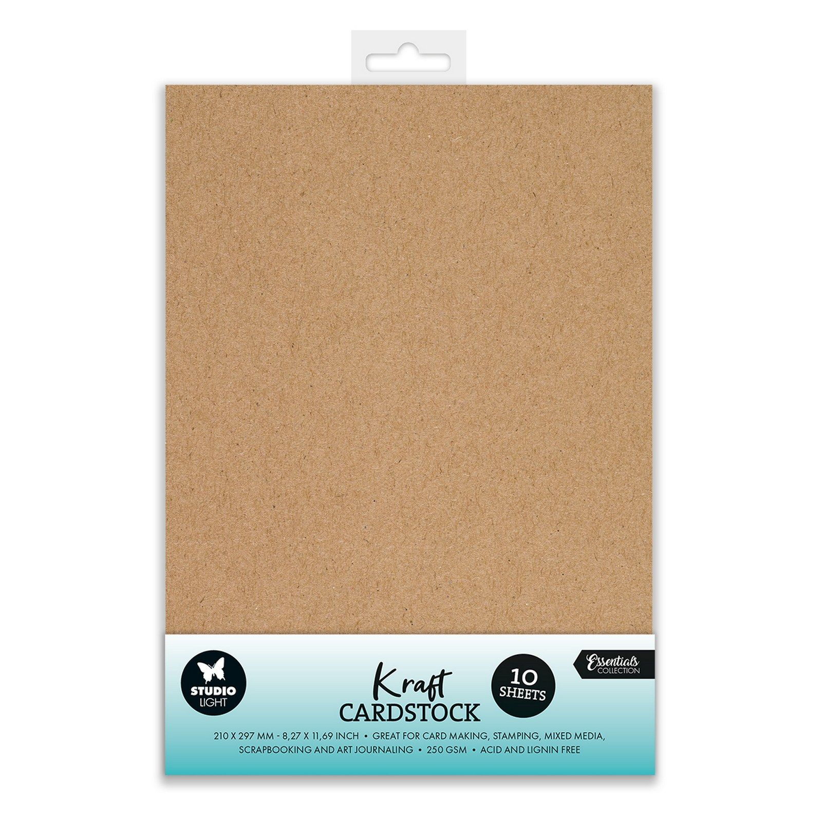 Studio Light • Paper set Kraft Cardstock 250gsm 