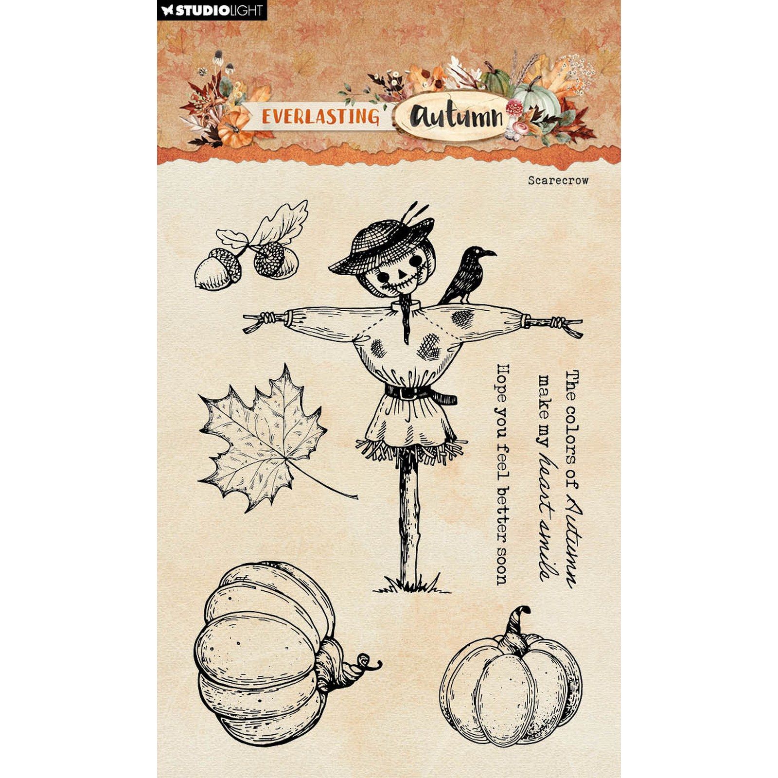 Studio Light • Everlasting Autumn Clear Stamp Scarecrow