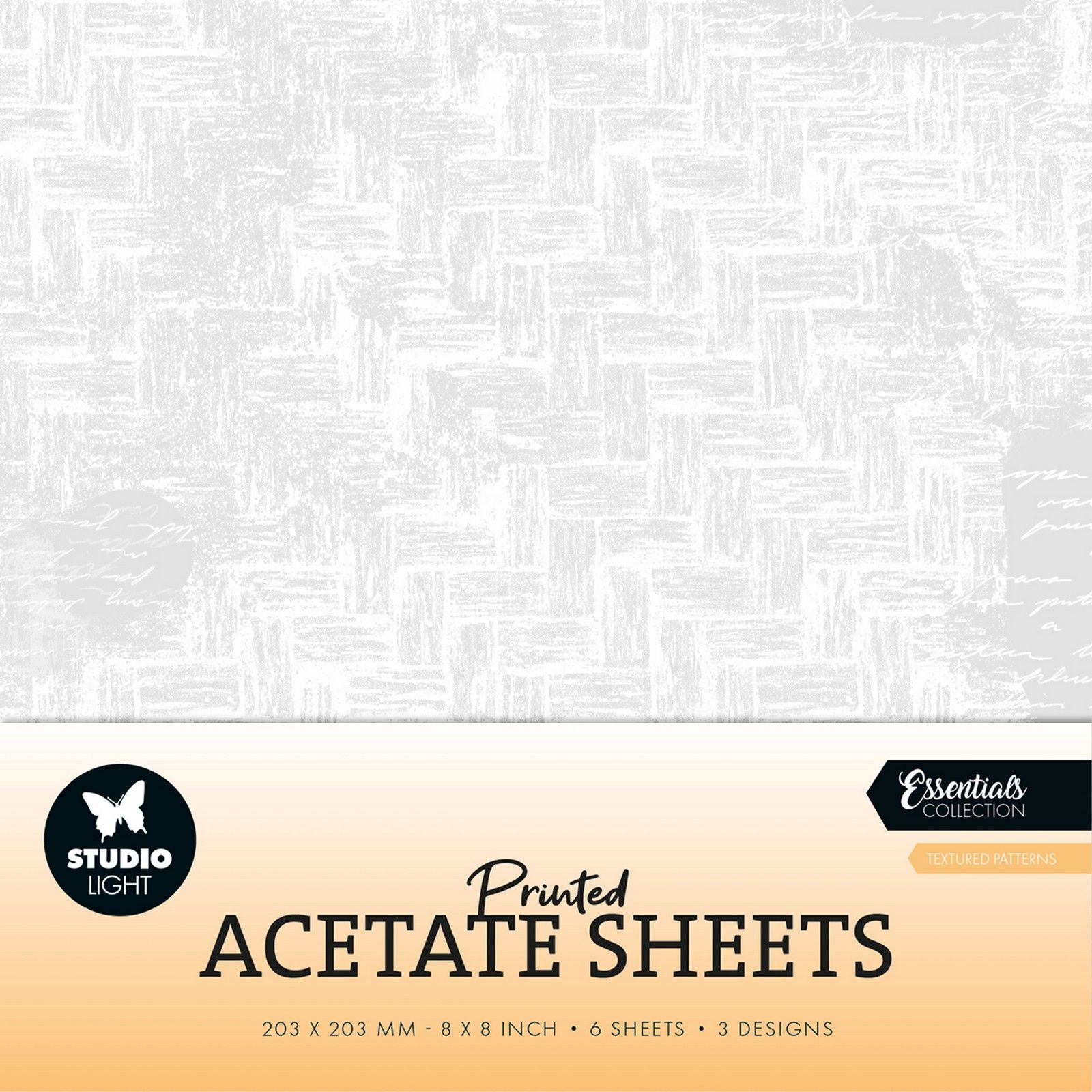 Studio Light • Essentials Acetate sheets Textured patterns