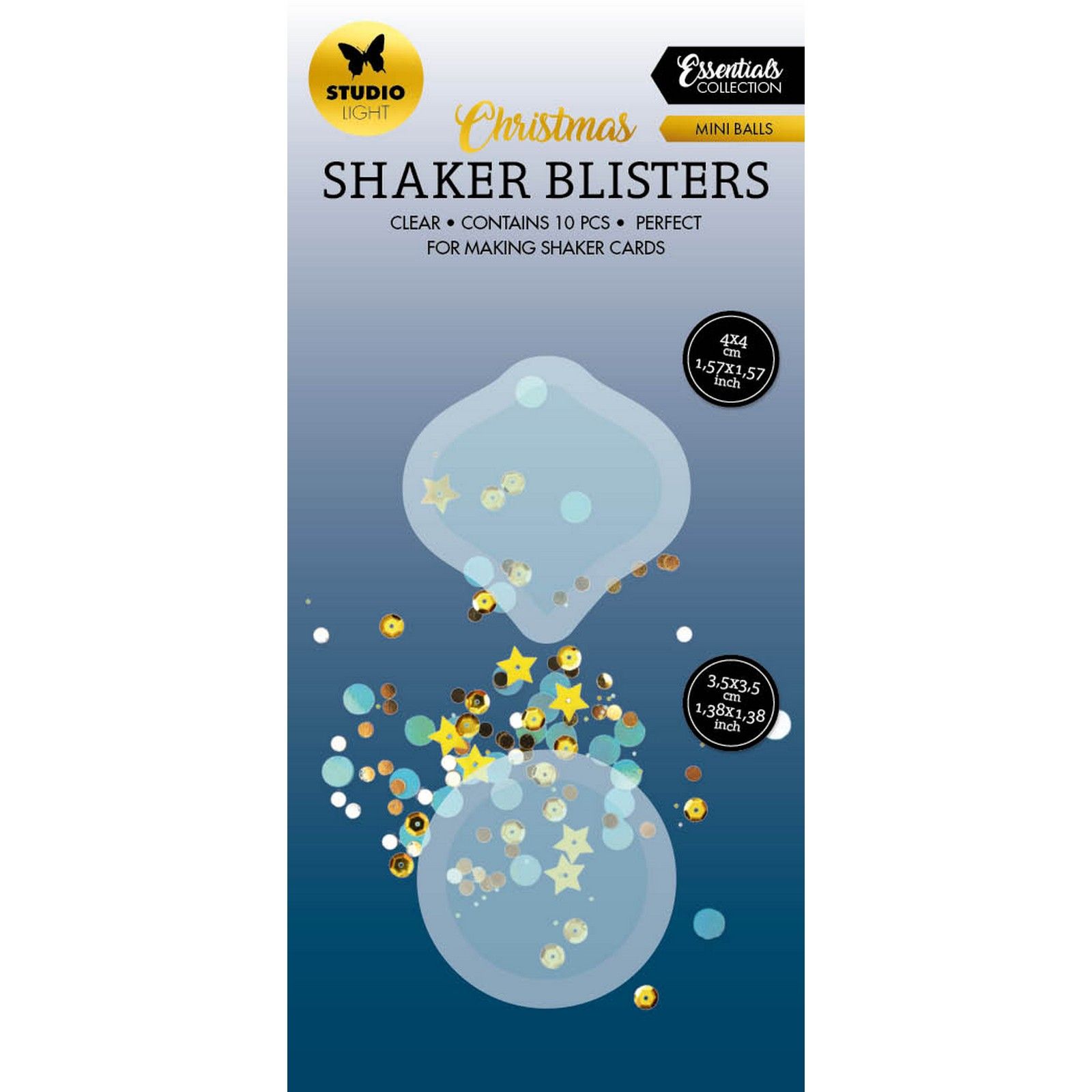 Studio Light • Essentials Shaker Blisters Mini balls