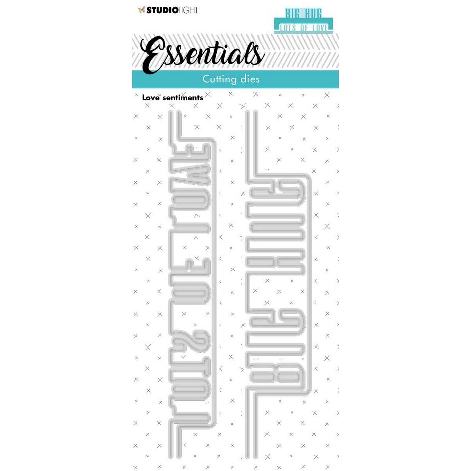 Studio Light • Essentials Stanzschablone Love Sentiments