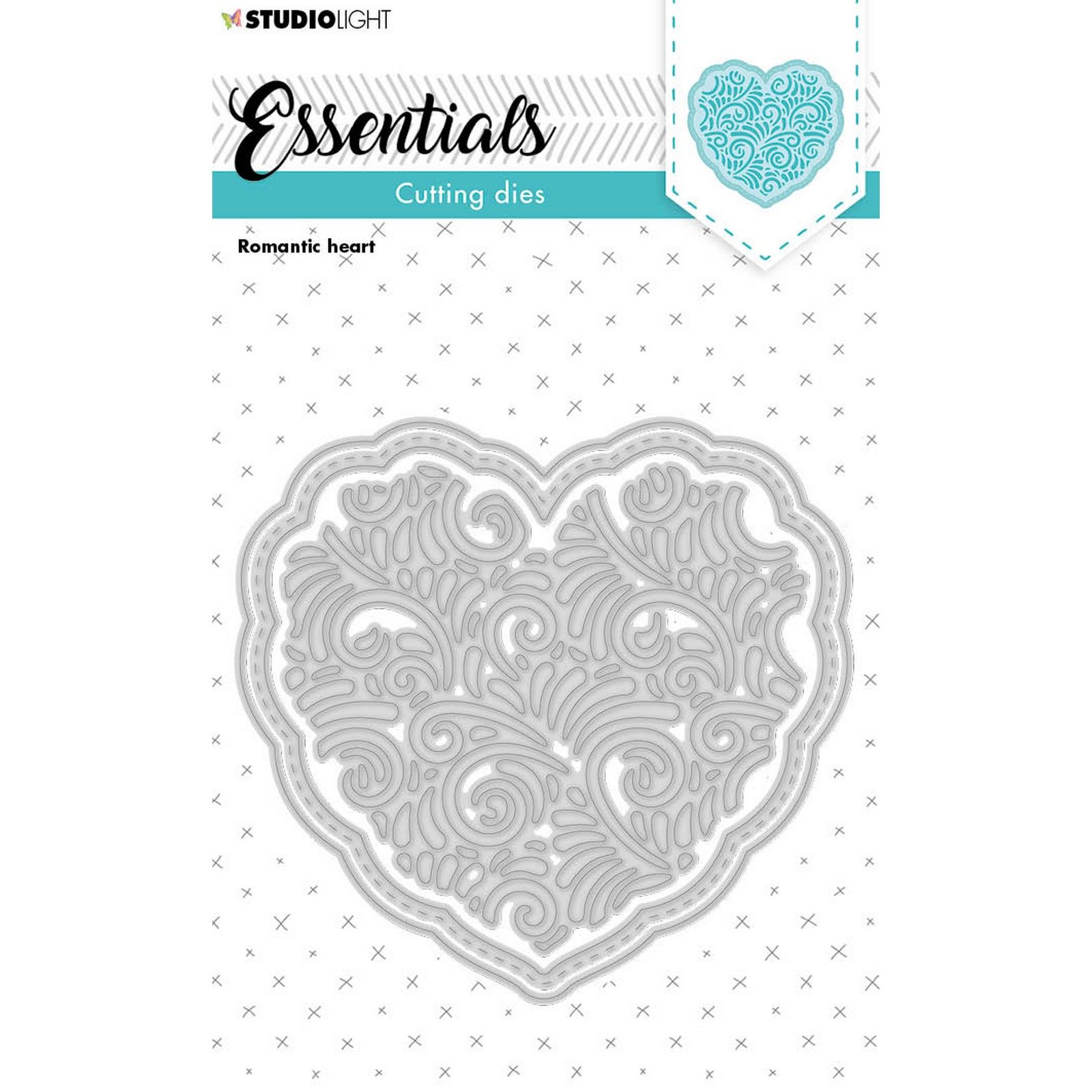 Studio Light • Essentials Stanzschablone Romantic Heart
