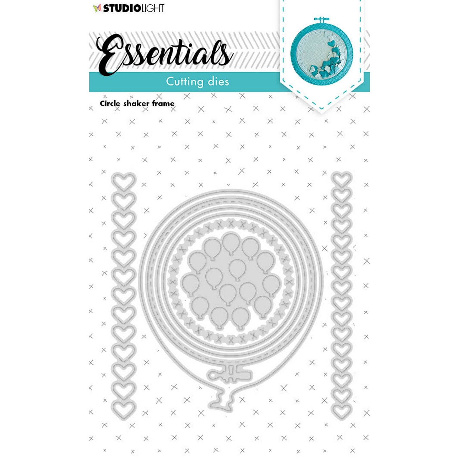 Studio Light • Essentials Matrice De Découpe Circle Shaker Frame