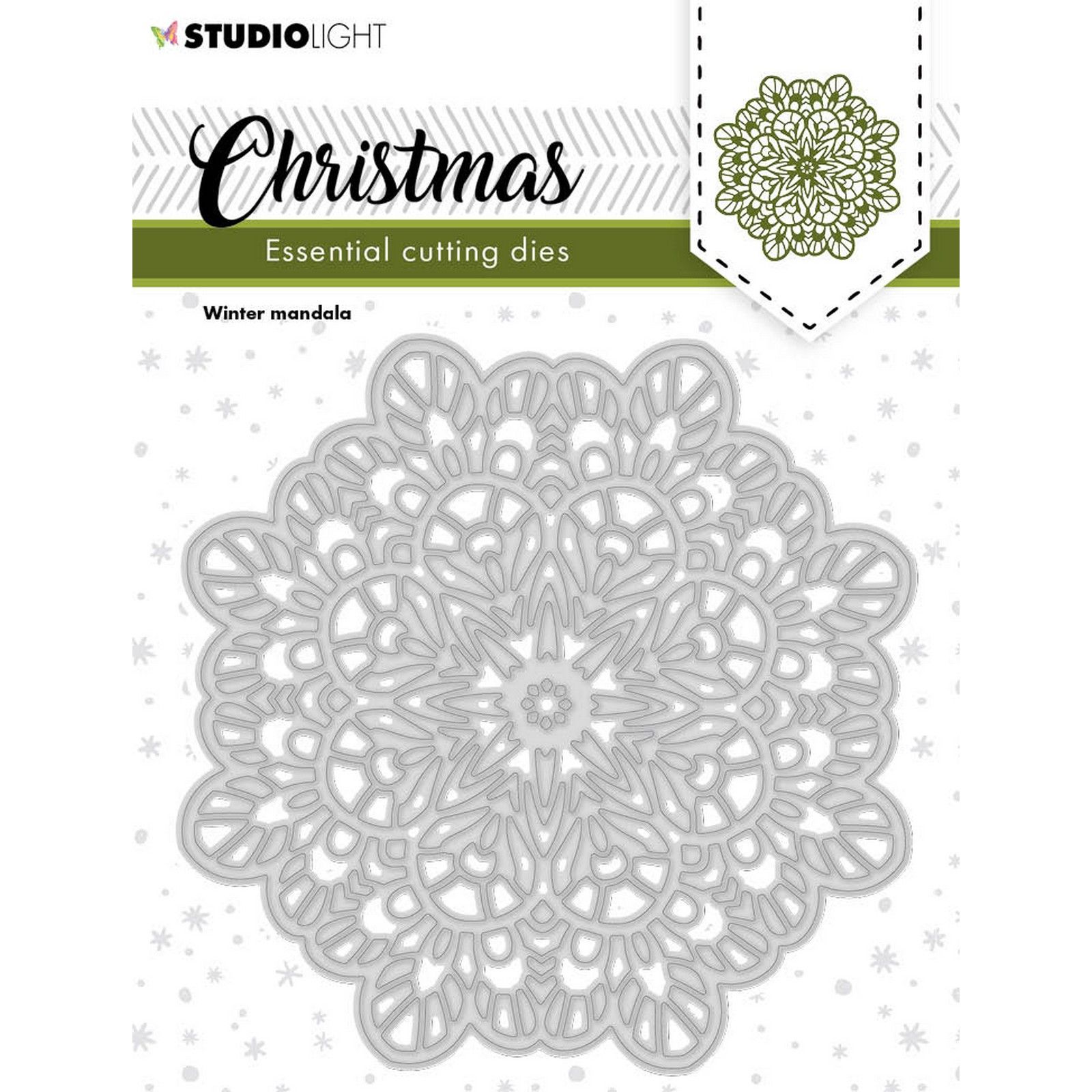 Studio Light • Essentials Cutting Dies Christmas Winter Mandala