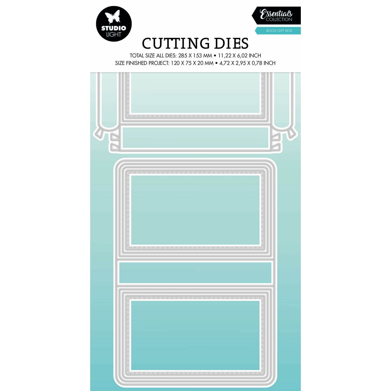 Studio Light • Essentials Cutting Die Book Box