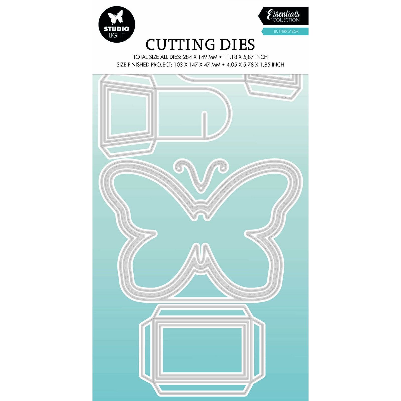 Studio Light • Essentials Cutting Die Butterfly Box