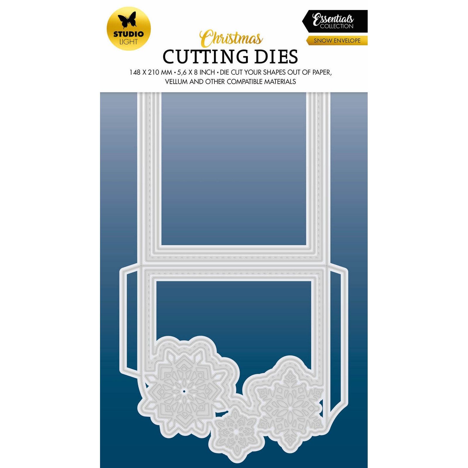 Studio Light • Essentials Cutting Die Snow envelope
