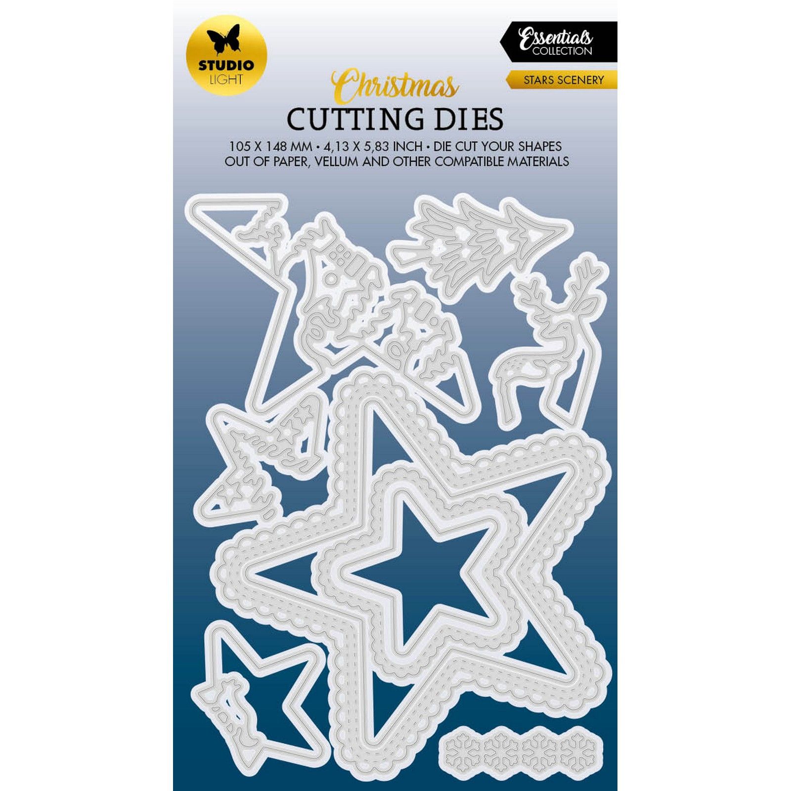 Studio Light • Essentials Cutting Die Star scenery