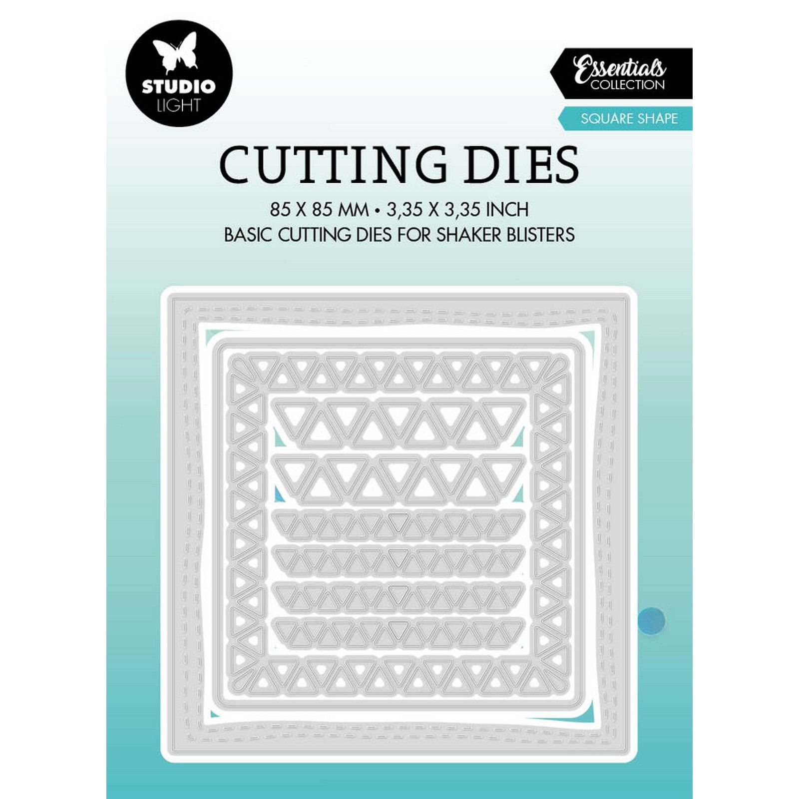 Studio Light • Essentials Plantilla de Corte Square Shape