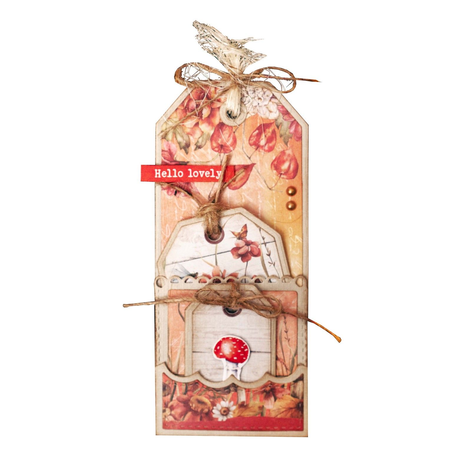 Studio Light • Essentials Plantilla De Corte Tag & Pocket