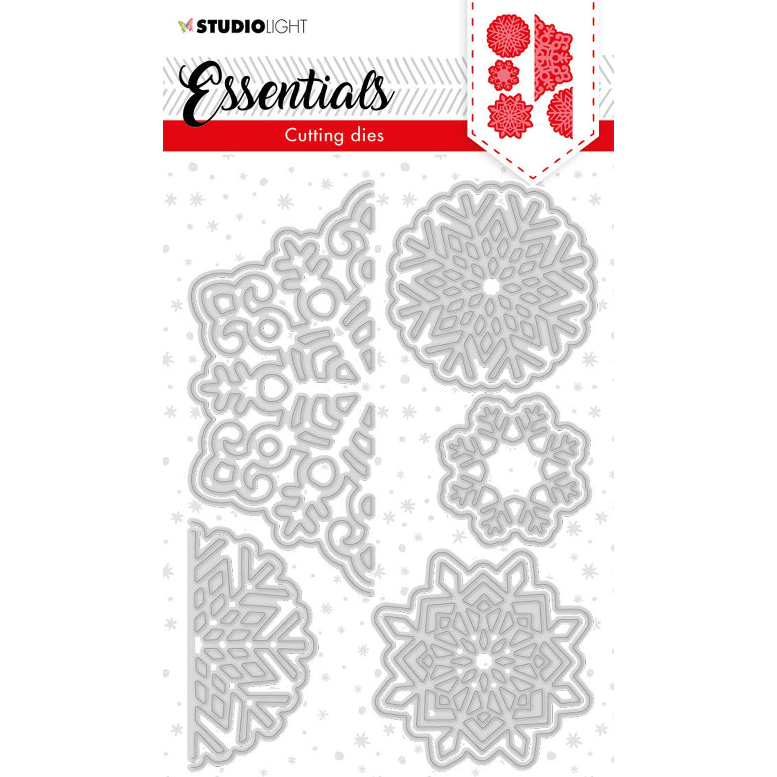 Studio Light • Essentials Christmas cutting die Large Snowflakes