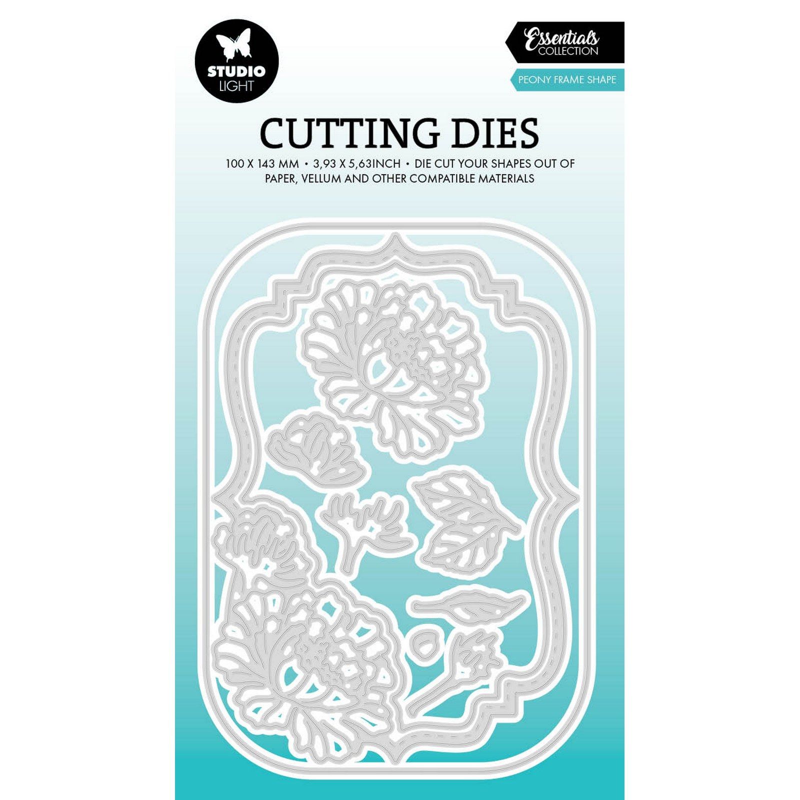 Studio Light • Essentials Cutting Die Peony Frame Shape