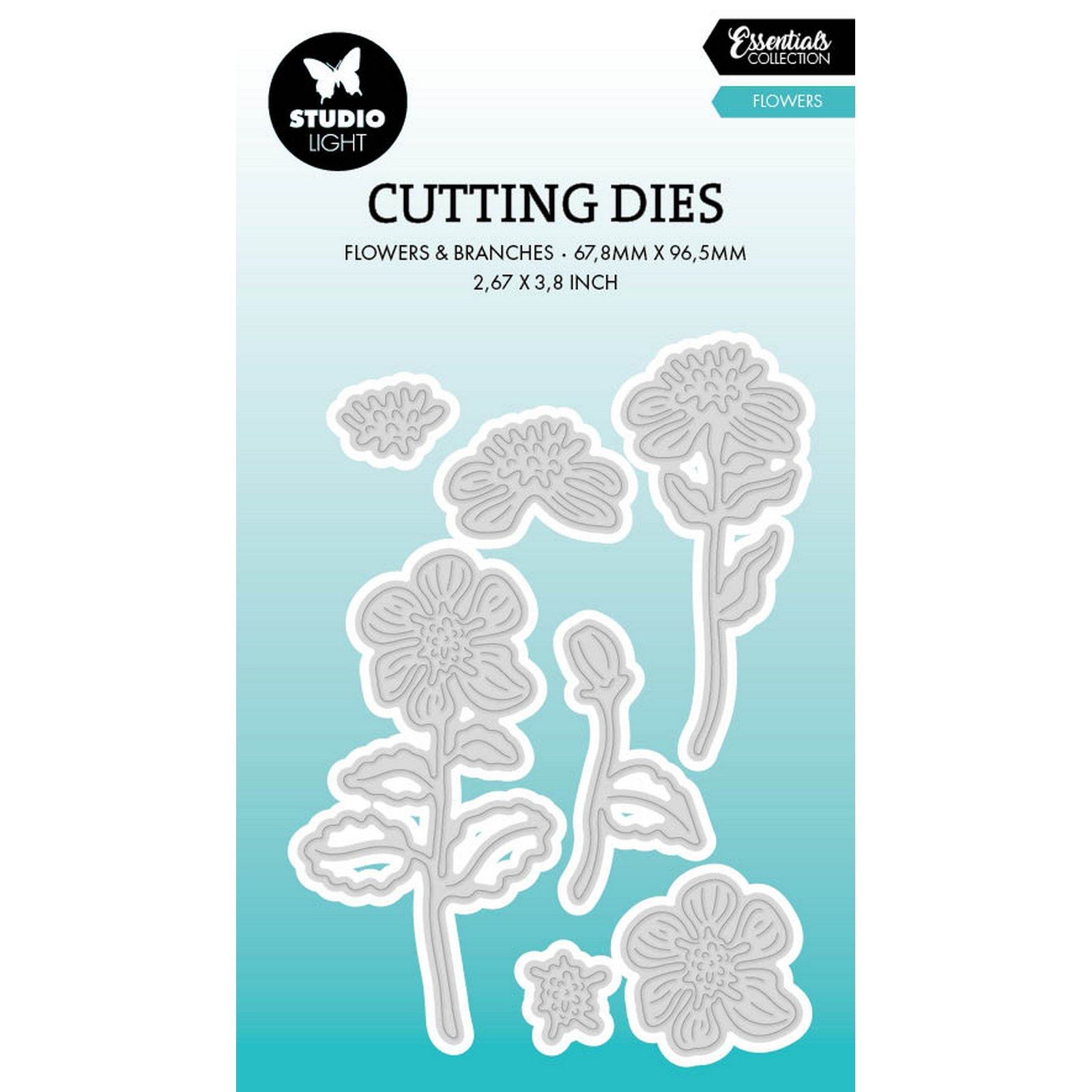Studio Light • Essentials Cutting Die Flowers
