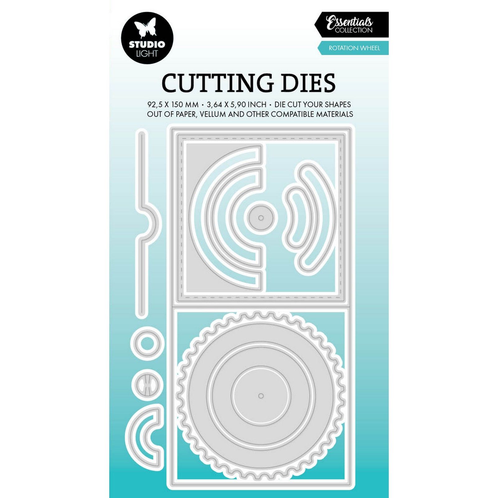 Studio Light • Essentials Cutting Dies Rotation Wheel