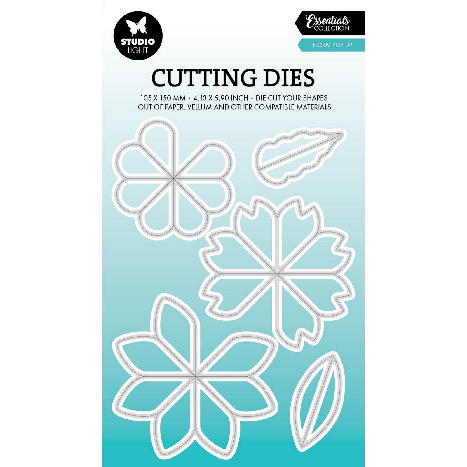 Studio Light • Essentials Cutting Dies Floral Pop-Up