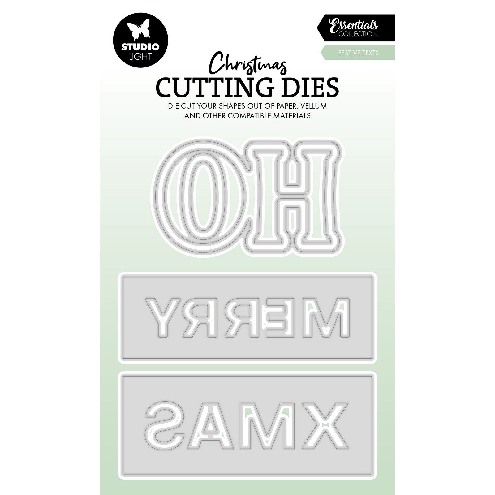 Studio Light • Essentials Cutting Die Festive Texts