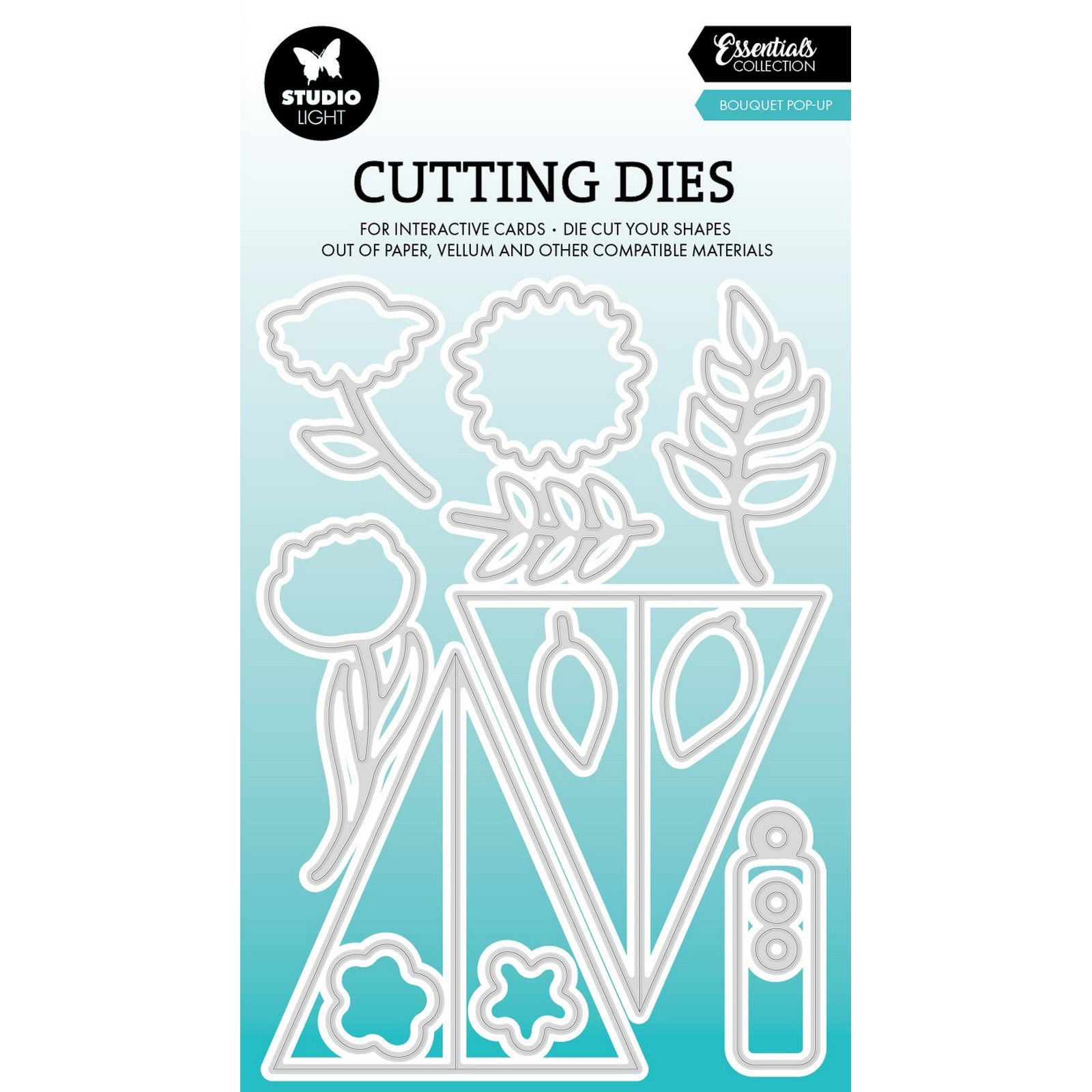 Studio Light • Essentials Cutting Die Bouquet pop-up
