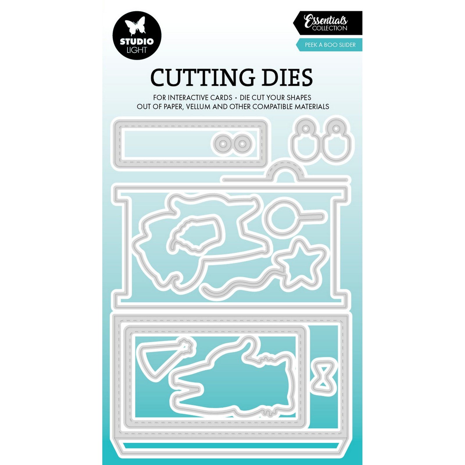 Studio Light • Essentials Cutting Die Peek a boo slider
