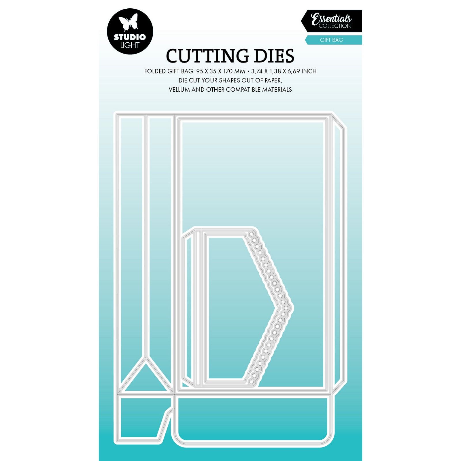 Studio Light • Essentials Cutting Die Gift bag