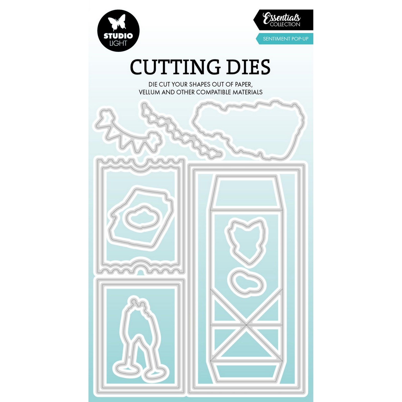 Studio Light • Essentials Cutting Die Turning Pop-Out